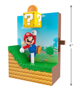 Nintendo Super Mario™ Collecting Coins Ornament With Sound and Motion