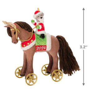 A Pony for Christmas 2024 Ornament