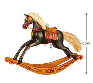 Rocking Horse Memories 2024 Ornament