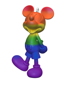 Disney Mickey Mouse Rainbow Mickey Ornament