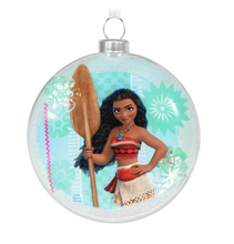 Load image into Gallery viewer, Disney Moana of Motunui Glass Ornament
