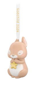 Godchild Bunny 2024 Porcelain Ornament