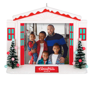 Christmas Memories 2024 Photo Frame Ornament