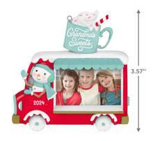 Load image into Gallery viewer, Grandma&#39;s Sweets 2024 Photo Frame Ornament
