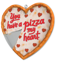 Load image into Gallery viewer, Pizza My Heart Ornament
