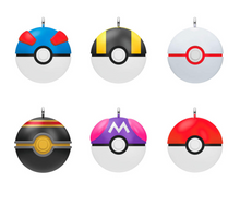 Load image into Gallery viewer, Mini Pokémon Poké Balls Ornaments, Set of 6
