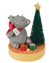 Load image into Gallery viewer, I Want a Hippopotamus for Christmas Musical Ornament
