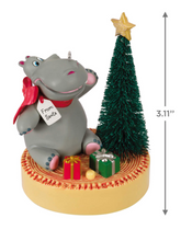 Load image into Gallery viewer, I Want a Hippopotamus for Christmas Musical Ornament
