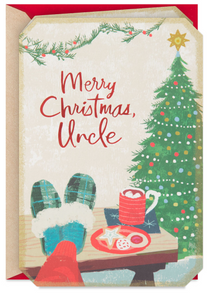 Merry Christmas, Uncle Christmas Card