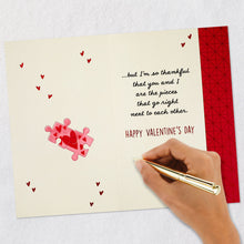 Load image into Gallery viewer, We Just Fit Valentine's Day Card for Husband
