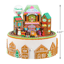 Load image into Gallery viewer, Gingerbread Village Musical Ornament With Light and Motion
