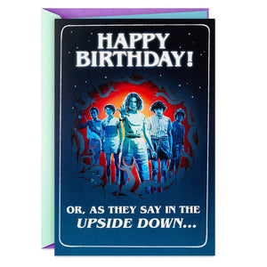 Hallmark Stranger Things Musical Card