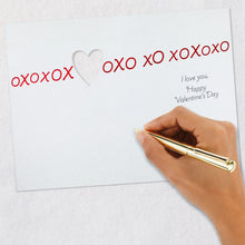 Load image into Gallery viewer, XO Heart Love You Valentine's Day Card for Husband
