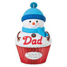 Load image into Gallery viewer, Dad Cupcake 2023 Ornament
