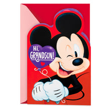 Load image into Gallery viewer, Disney Mickey Mouse So Loved Valentine's Day Card for Grandson
