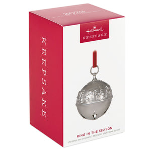 Ring in the Season Metal Bell Ornament