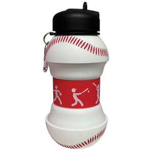 Baseball Collapsible Water Bottle