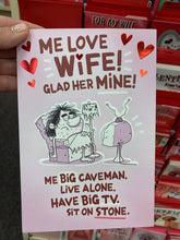Load image into Gallery viewer, Wife Funny Valentines Day Card
