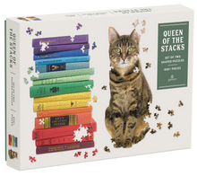 Load image into Gallery viewer, Queen of the Stacks Set of Two Jigsaw Puzzle Set

