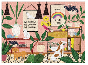Anne Bentley Love Lives Here 1000 Piece Jigsaw Puzzle
