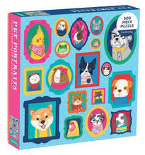 Load image into Gallery viewer, Pet Portraits500 Piece Family Puzzle
