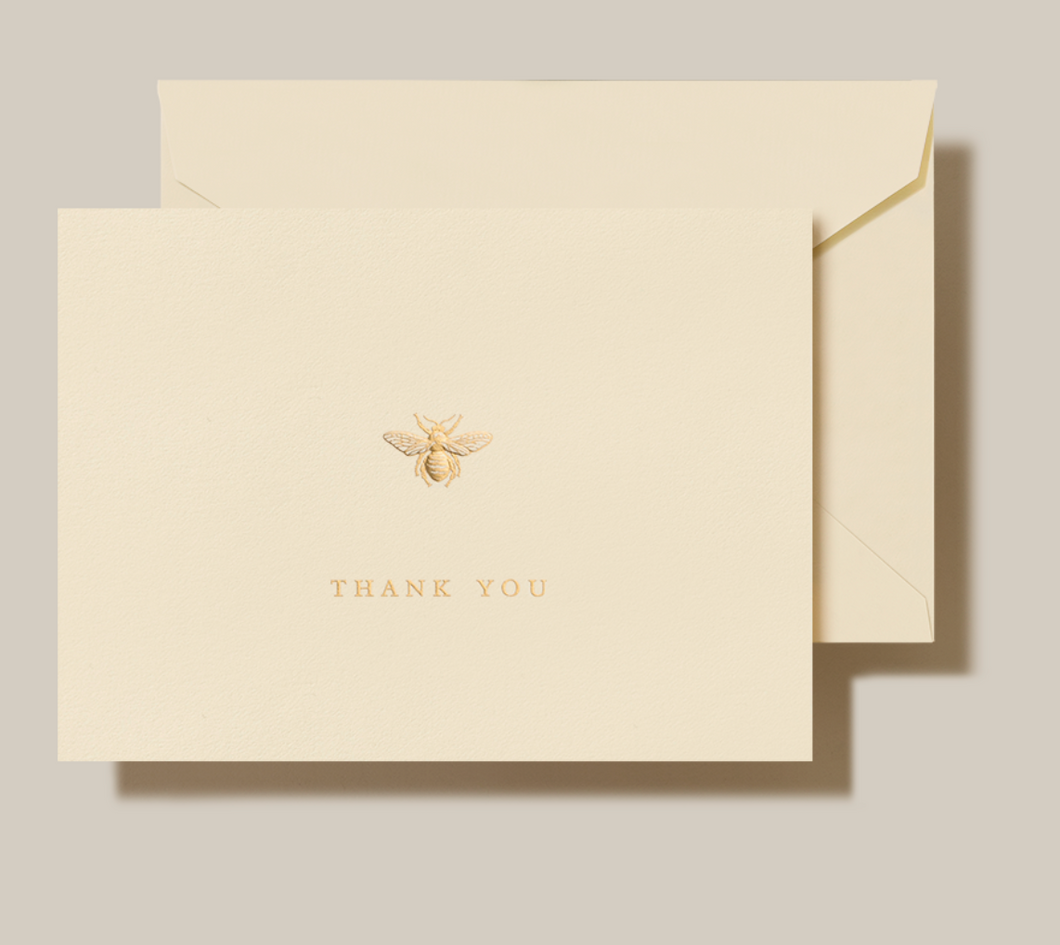 BUMBLE BEE THANK YOU NOTE