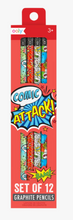 Load image into Gallery viewer, comic attack pencils
