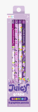 Load image into Gallery viewer, lil juicy scented graphite pencils - grape - set of 6
