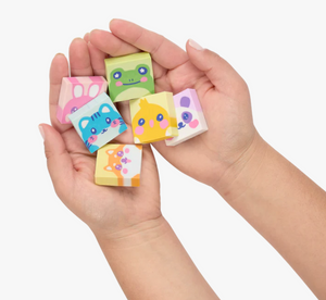 hey critters! scented eraser - set of 6