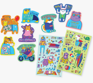 dressed to impress scented stickers