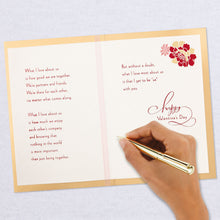 Load image into Gallery viewer, What I Love About Us Valentine's Day Card for Wife
