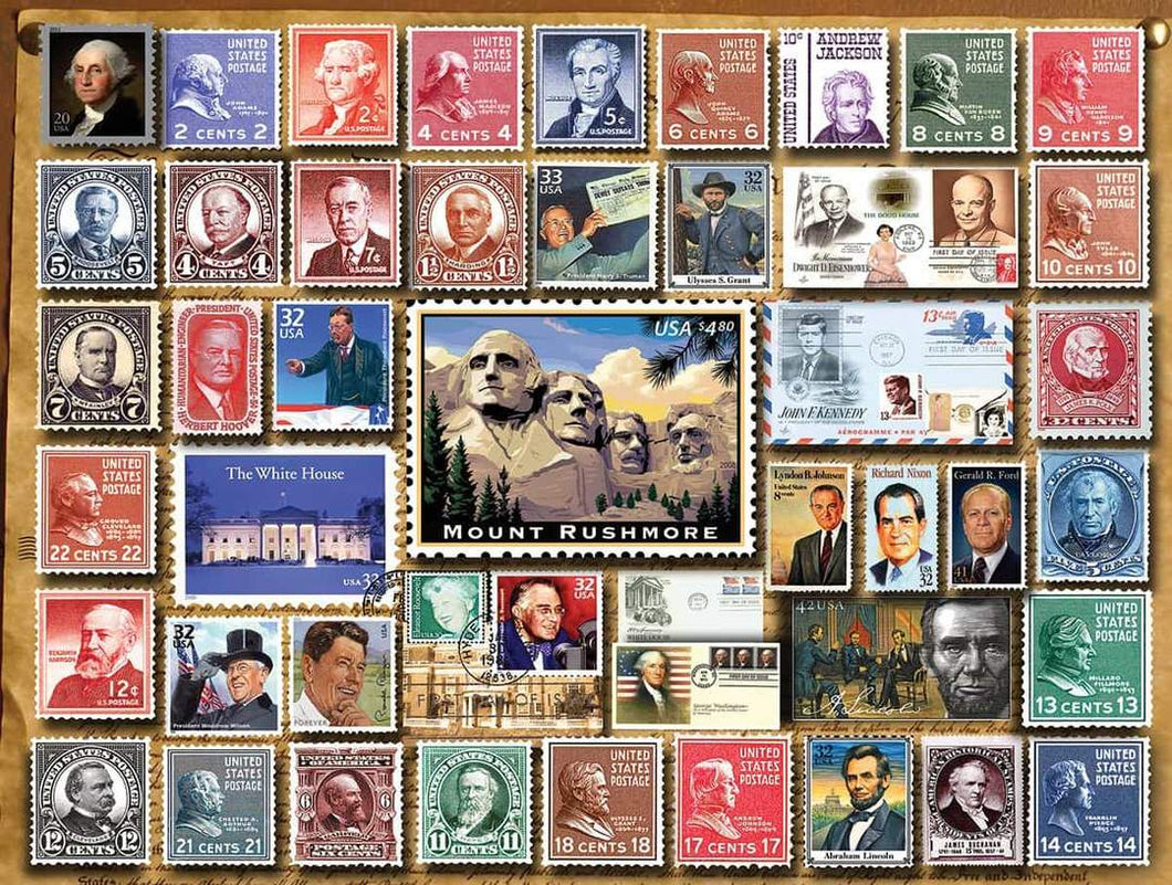 Presidential Stamps - 1000pc