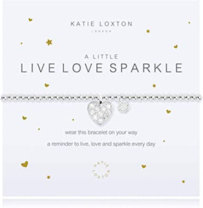 Live  Love Sparkle Bracelet
