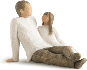 Father and Daughter Figurine-Willow Tree