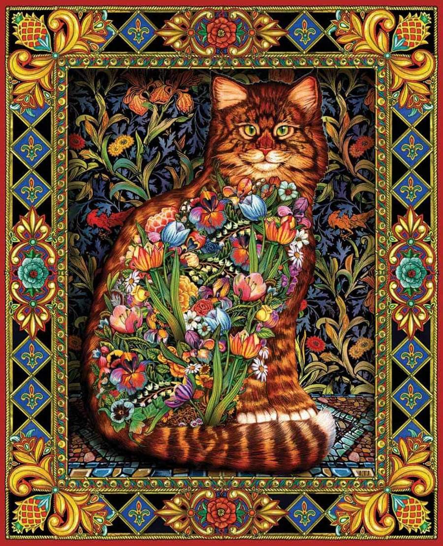 Tapestry Cat - 1000pc