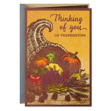 Load image into Gallery viewer, Always Close in Heart Thinking of You Thanksgiving Card
