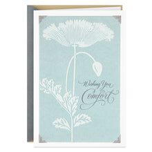 Load image into Gallery viewer, Wishing You Comfort and Peace Sympathy Card
