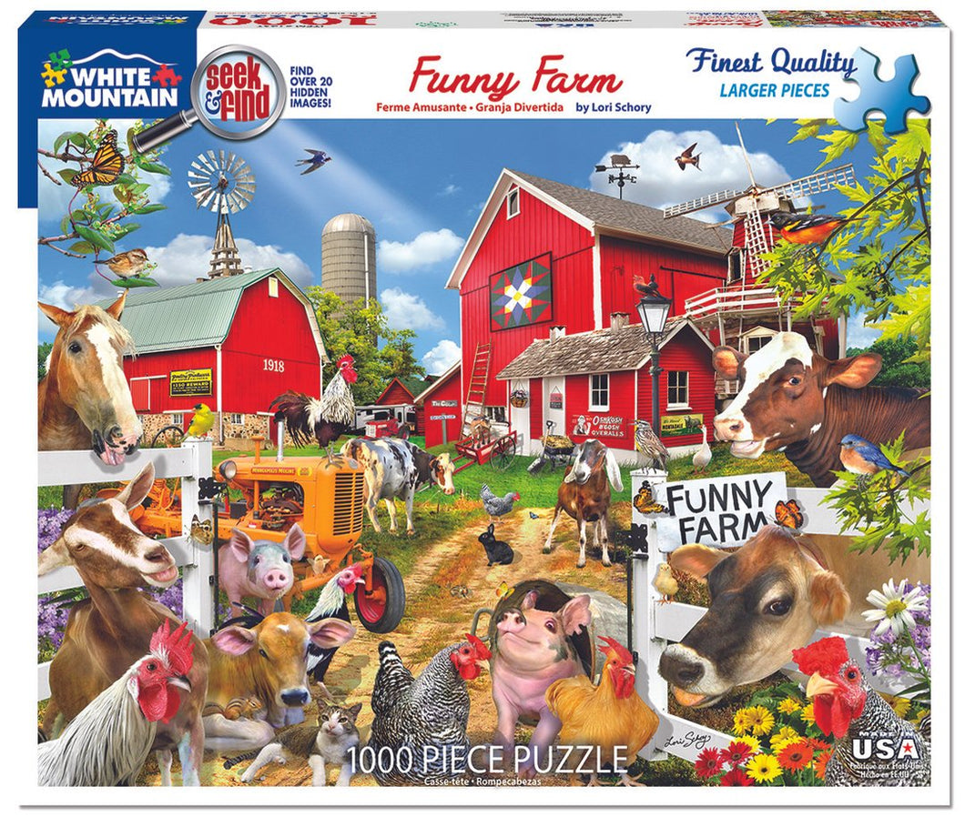 Funny Farm Seek/Find 1000pc