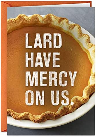 Lard Have Mercy, Pumpkin Pie Shoebox card