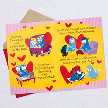 Load image into Gallery viewer, Bird Couple Funny Pop-Up Valentine&#39;s Day Card for Wife
