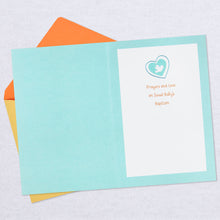 Load image into Gallery viewer, Each Little Heart Is a Great Big Miracle Baptism Card
