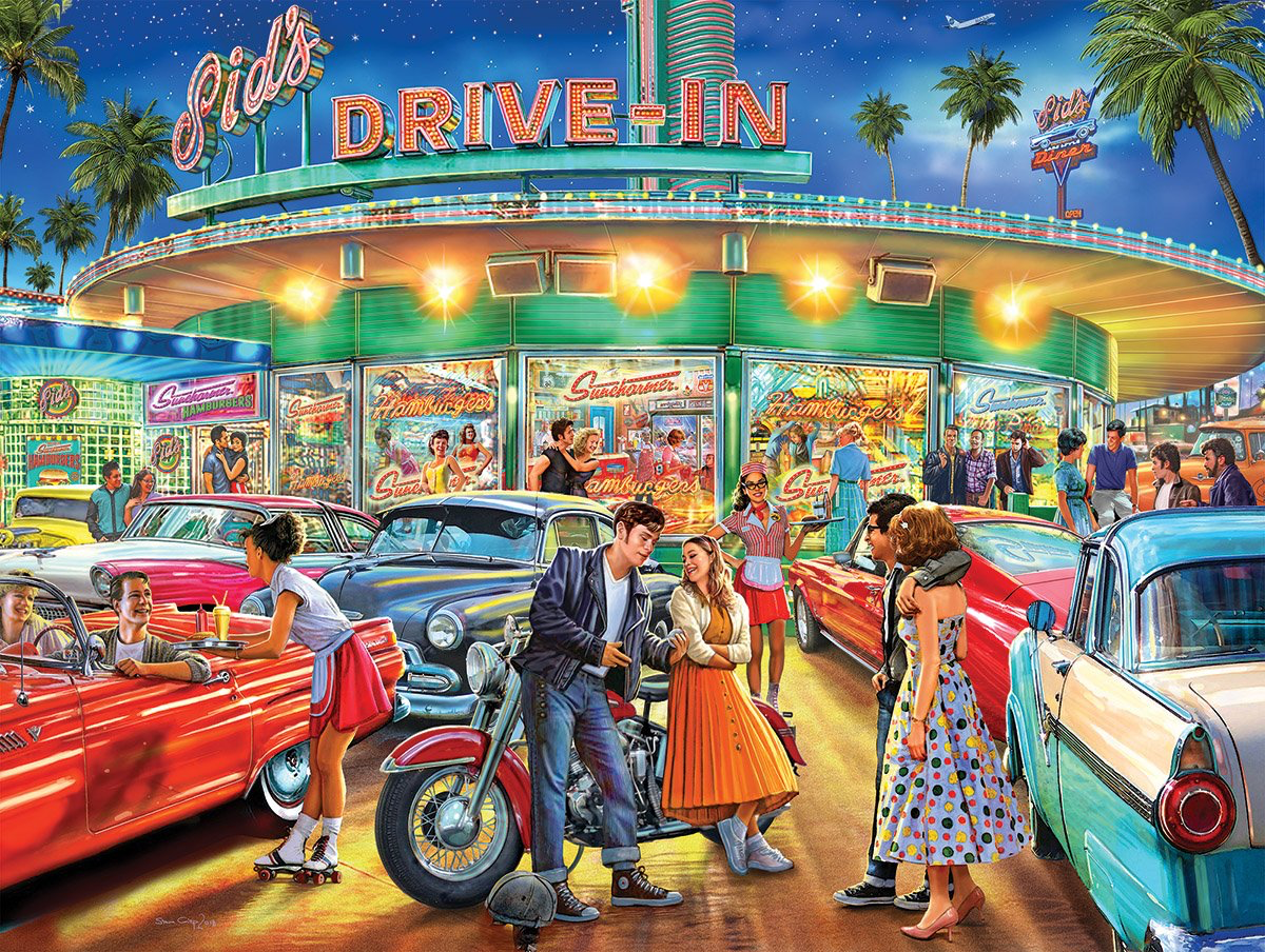 American Drive-In 1000 pc – Navita's Hallmark