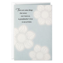 Load image into Gallery viewer, A Grandma&#39;s Love Never Leaves Sympathy Card

