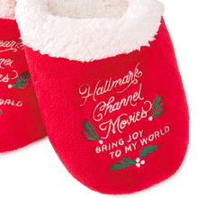 Load image into Gallery viewer, Hallmark Channel Joy to My World Women&#39;s Slippers
