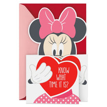 Load image into Gallery viewer, Disney Minnie Mouse Hug Valentine&#39;s Day Card
