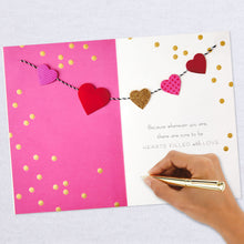 Load image into Gallery viewer, Hearts Filled With Love Valentine&#39;s Day Card for Daughter
