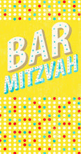 Load image into Gallery viewer, Marquee Letters Money Holder Bar Mitzvah
