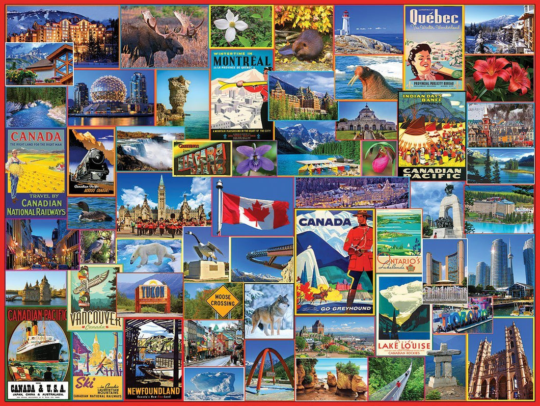 Best Places in Canada 1000 pc