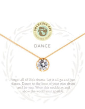 Load image into Gallery viewer, Spartina - Sea La Vie Dance Gold Necklace (18&quot; Chain)
