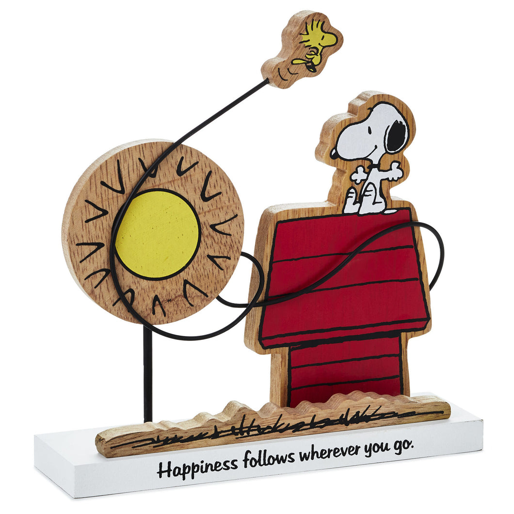 Peanuts® Snoopy and Woodstock Happiness Figurine, 6.5